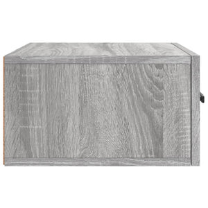 Κομοδίνα Επιτοίχια Γκρι Sonoma 35 x 35 x 20 εκ. - Pakobazaar