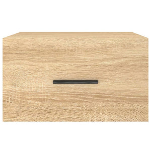 Κομοδίνα Επιτοίχια Sonoma Δρυς 35 x 35 x 20 εκ.