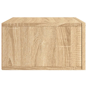 Κομοδίνα Επιτοίχια Sonoma Δρυς 35 x 35 x 20 εκ.