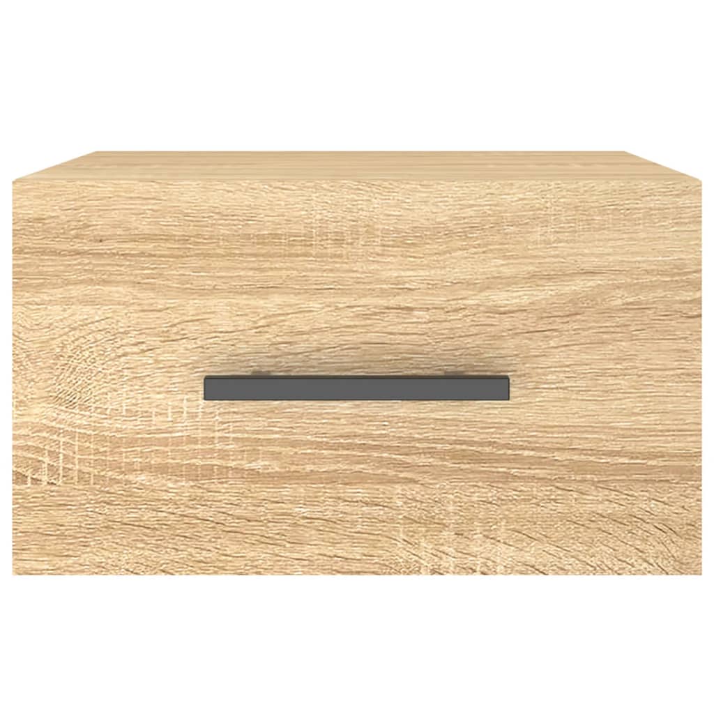 Κομοδίνα Επιτοίχια Sonoma Δρυς 35 x 35 x 20 εκ.