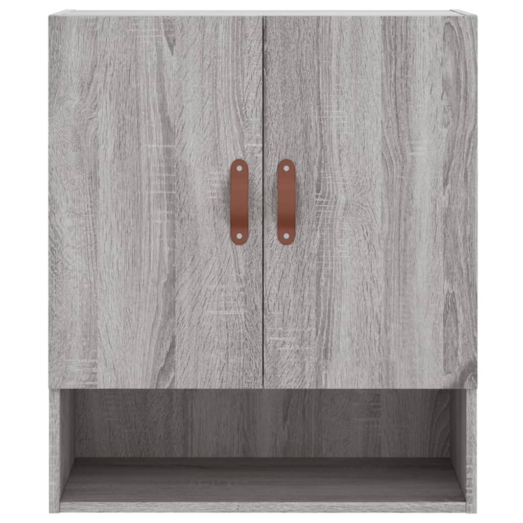 Ντουλάπι Τοίχου Γκρι Sonoma 60x31x70εκ. Επεξεργασμένο Ξύλο