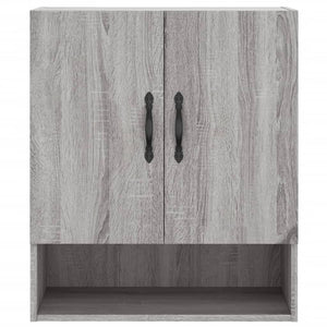 Ντουλάπι Τοίχου Γκρι Sonoma 60 x 31 x 70 εκ. από Επεξεργ. Ξύλο