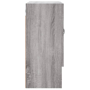 Ντουλάπι Τοίχου Γκρι Sonoma 60 x 31 x 70 εκ. από Επεξεργ. Ξύλο