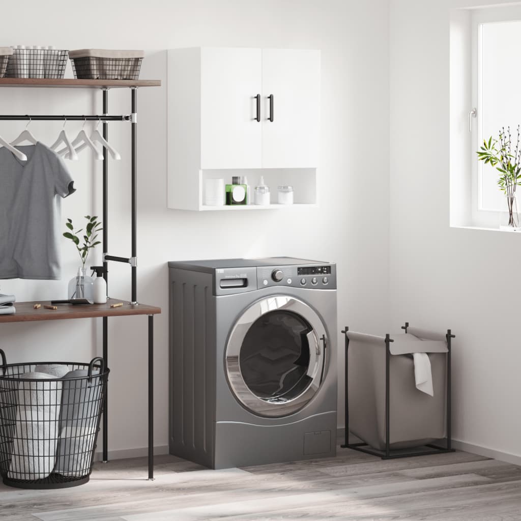 Ντουλάπι Τοίχου Λευκό 60 x 31 x 70 εκ. από Επεξεργασμένο Ξύλο - Pakobazaar