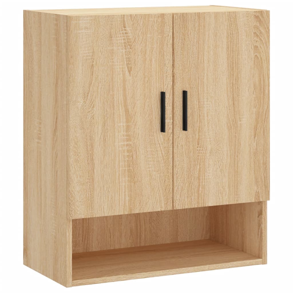 Ντουλάπι Τοίχου Sonoma Δρυς 60 x 31 x 70 εκ. Επεξεργασμένο Ξύλο - Pakobazaar