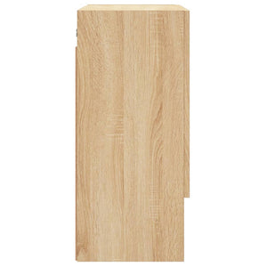 Ντουλάπι Τοίχου Sonoma Δρυς 60 x 31 x 70 εκ. Επεξεργασμένο Ξύλο - Pakobazaar
