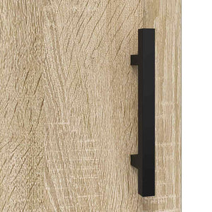 Ντουλάπι Τοίχου Sonoma Δρυς 60 x 31 x 70 εκ. Επεξεργασμένο Ξύλο - Pakobazaar