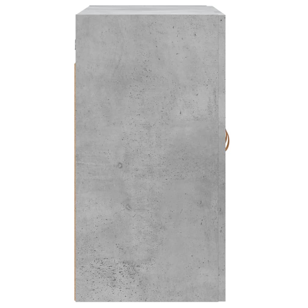 Ντουλάπι Τοίχου Γκρι Σκυρ. 60x31x60 εκ. Επεξεργασμένο Ξύλο - Pakobazaar