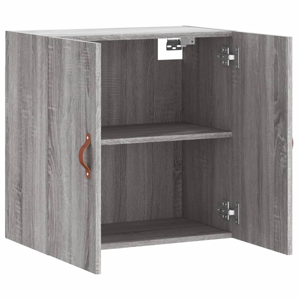 Ντουλάπι Τοίχου Γκρι Sonoma 60x31x60 εκ. από Επεξεργασμένο Ξύλο