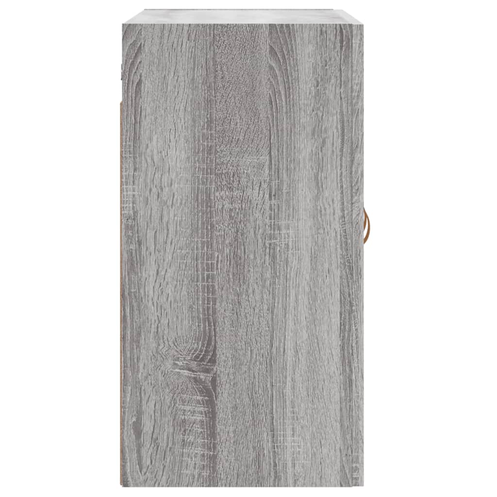 Ντουλάπι Τοίχου Γκρι Sonoma 60x31x60 εκ. από Επεξεργασμένο Ξύλο
