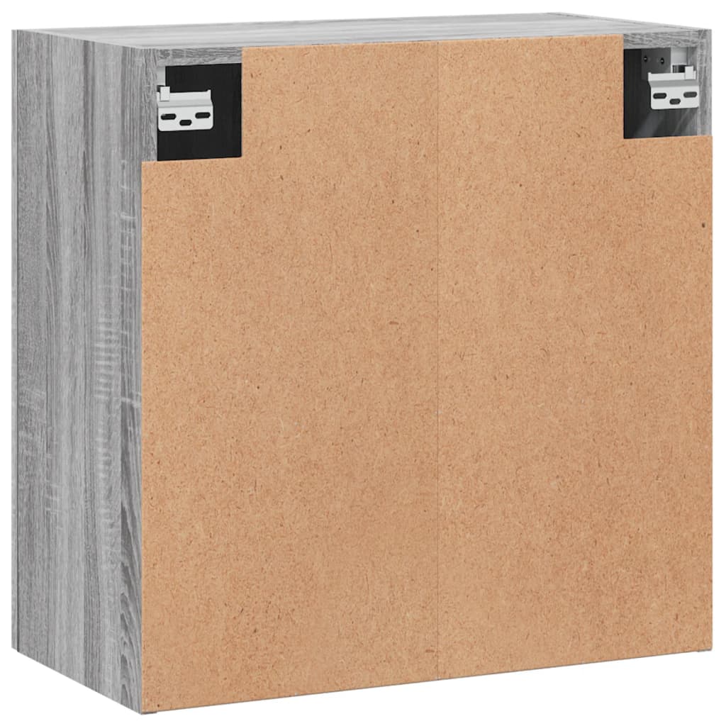 Ντουλάπι Τοίχου Γκρι Sonoma 60x31x60 εκ. από Επεξεργασμένο Ξύλο - Pakobazaar