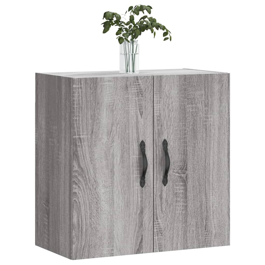 Ντουλάπι Τοίχου Γκρι Sonoma 60x31x60 εκ. από Επεξεργασμένο Ξύλο