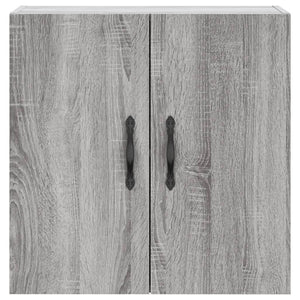 Ντουλάπι Τοίχου Γκρι Sonoma 60x31x60 εκ. από Επεξεργασμένο Ξύλο