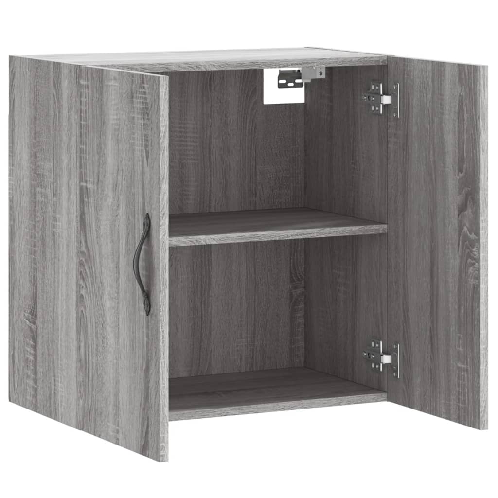 Ντουλάπι Τοίχου Γκρι Sonoma 60x31x60 εκ. από Επεξεργασμένο Ξύλο