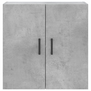 Ντουλάπι Τοίχου Γκρι Σκυροδέματος 60x31x60 εκ. Επεξεργ. Ξύλο - Pakobazaar