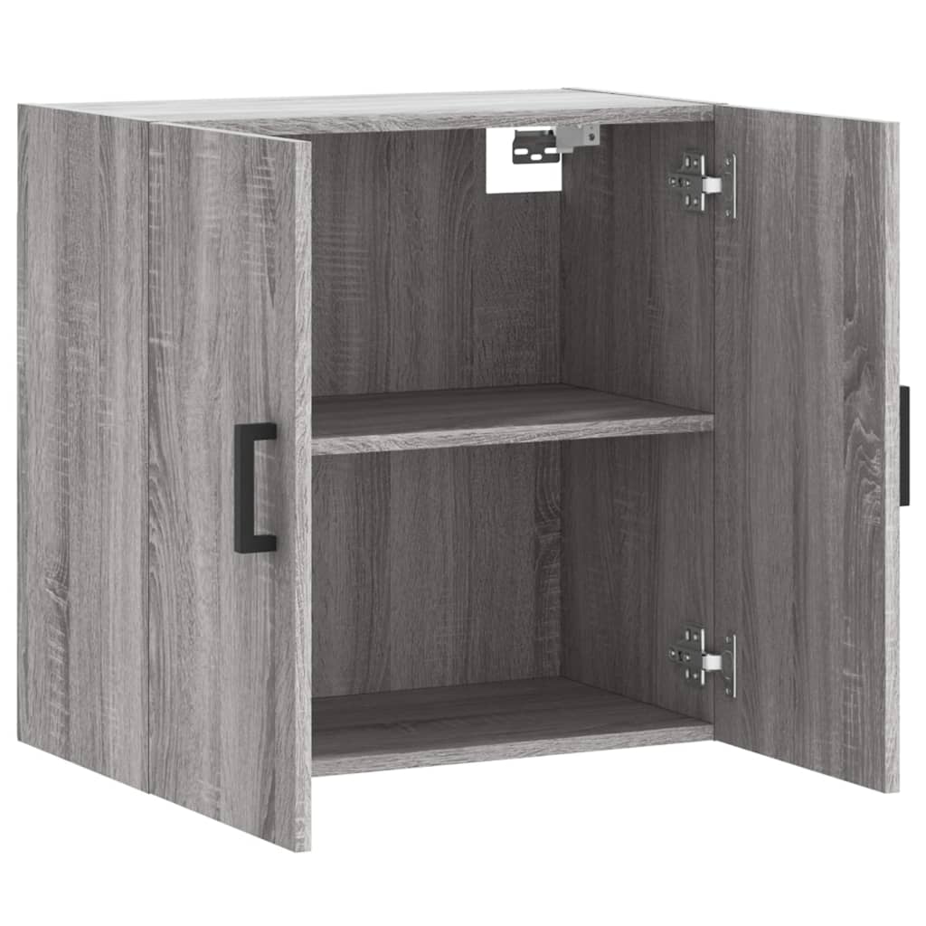 Ντουλάπι Τοίχου Γκρι Sonoma 60x31x60 εκ. από Επεξεργασμένο Ξύλο