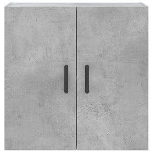 Ντουλάπι Τοίχου Γκρι Σκυροδέματος 60x31x60 εκ. Επεξεργ. Ξύλο - Pakobazaar