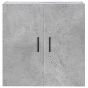 Ντουλάπι Τοίχου Γκρι Σκυροδέματος 60x31x60 εκ. Επεξεργ. Ξύλο - Pakobazaar
