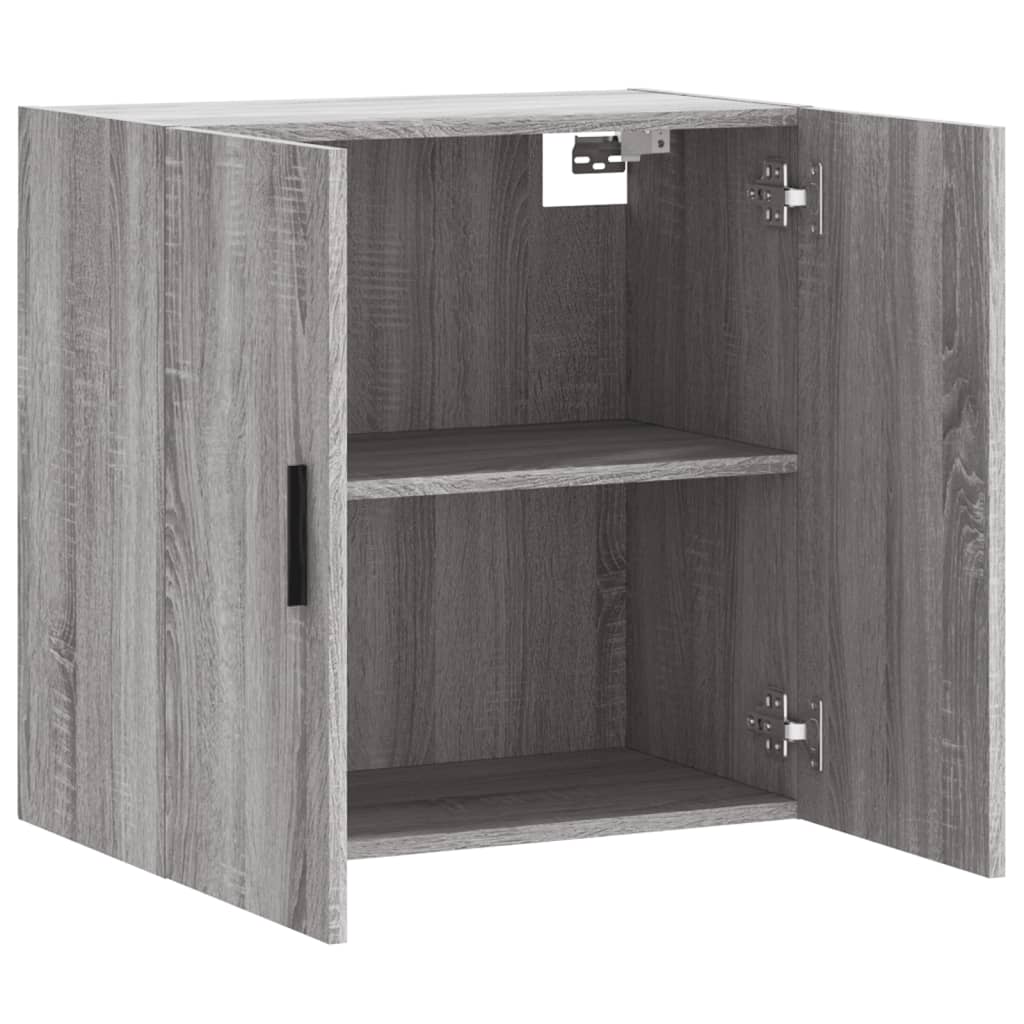 Ντουλάπι Τοίχου Γκρι Sonoma 60x31x60 εκ. από Επεξεργασμένο Ξύλο