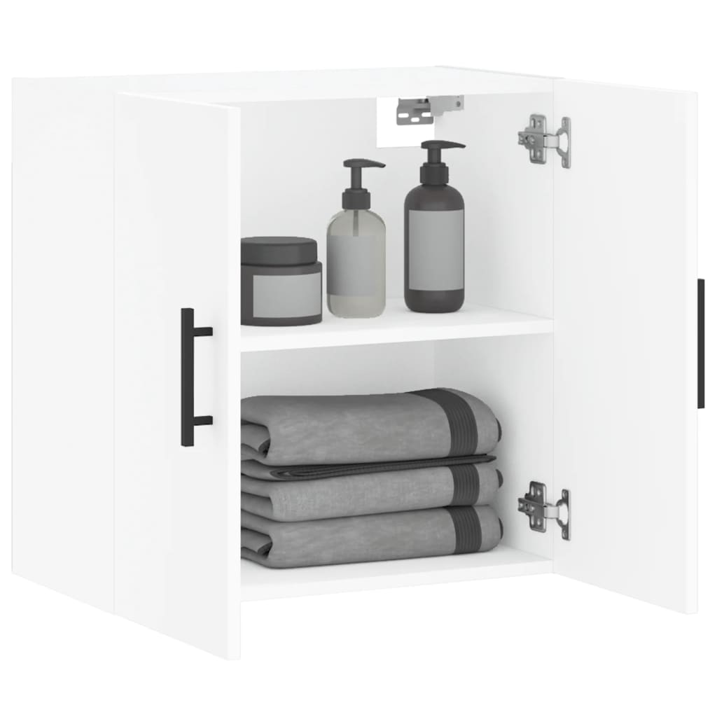 Ντουλάπι Τοίχου Λευκό 60 x 31 x 60 εκ. από Επεξεργασμένο Ξύλο