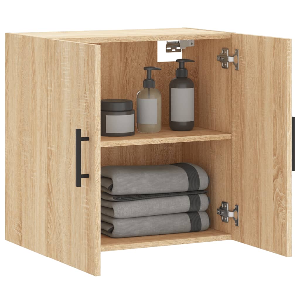 Ντουλάπι Τοίχου Sonoma Δρυς 60x31x60 εκ. Επεξεργασμένο Ξύλο