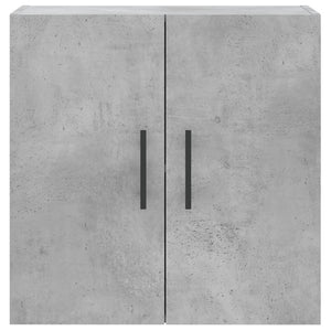 Ντουλάπι Τοίχου Γκρι Σκυροδέματος 60x31x60 εκ. Επεξεργ. Ξύλο - Pakobazaar