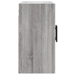 Ντουλάπι Τοίχου Γκρι Sonoma 60x31x60 εκ. από Επεξεργασμένο Ξύλο