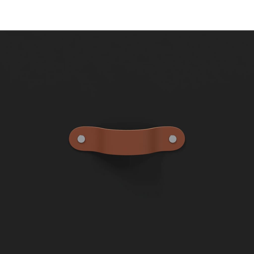 Ντουλάπι Τοίχου Μαύρο 60 x 36,5 x 35 εκ. από Επεξεργασμένο Ξύλο