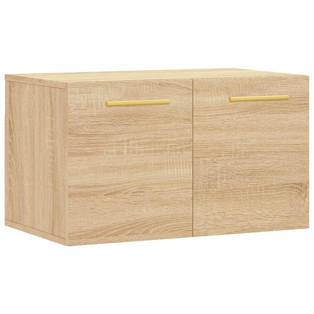 Ντουλάπι Τοίχου Sonoma Δρυς 60x36,5x35 εκ. Επεξεργασμένο Ξύλο