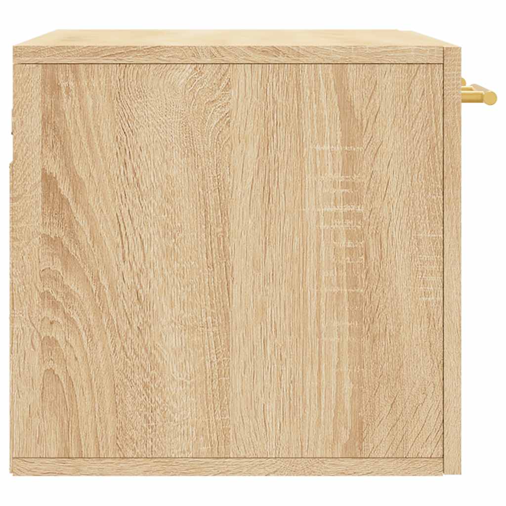 Ντουλάπι Τοίχου Sonoma Δρυς 60x36,5x35 εκ. Επεξεργασμένο Ξύλο