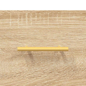 Ντουλάπι Τοίχου Sonoma Δρυς 60x36,5x35 εκ. Επεξεργασμένο Ξύλο