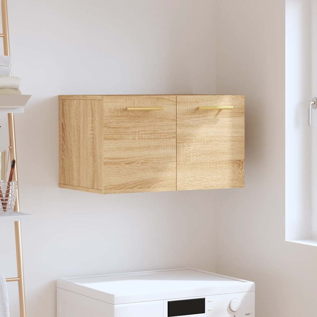 Ντουλάπι Τοίχου Sonoma Δρυς 60x36,5x35 εκ. Επεξεργασμένο Ξύλο