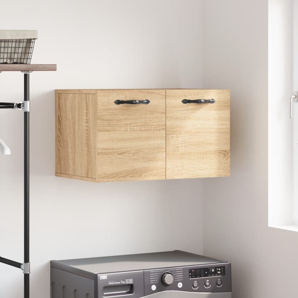 Ντουλάπι Τοίχου Sonoma Δρυς 60x36,5x35 εκ. Επεξεργασμένο Ξύλο