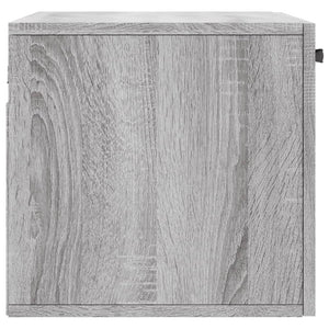 Ντουλάπι Τοίχου Γκρι Sonoma 60x36,5x35 εκ. Επεξεργασμένο Ξύλο