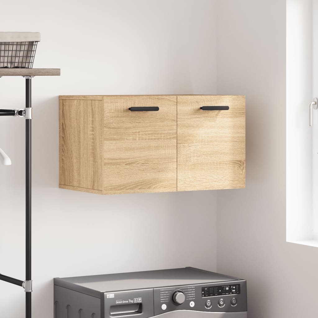 Ντουλάπι Τοίχου Sonoma Δρυς 60x36,5x35 εκ. Επεξεργασμένο Ξύλο