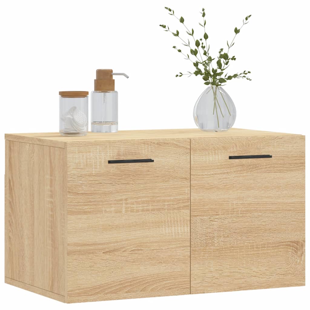 Ντουλάπι Τοίχου Sonoma Δρυς 60x36,5x35 εκ. Επεξεργασμένο Ξύλο