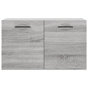 Ντουλάπι Τοίχου Γκρι Sonoma 60x36,5x35 εκ. Επεξεργασμένο Ξύλο - Pakobazaar