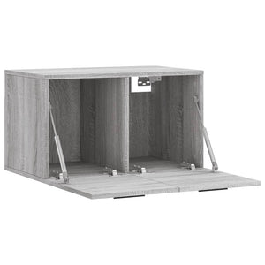 Ντουλάπι Τοίχου Γκρι Sonoma 60x36,5x35 εκ. Επεξεργασμένο Ξύλο - Pakobazaar