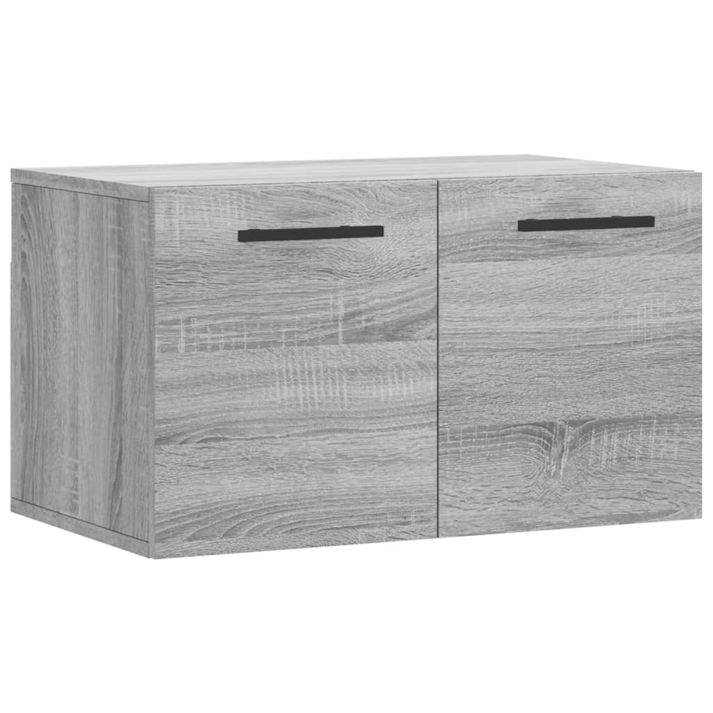 Ντουλάπι Τοίχου Γκρι Sonoma 60x36,5x35 εκ. Επεξεργασμένο Ξύλο - Pakobazaar
