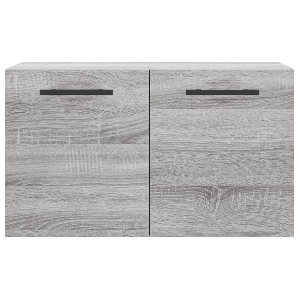 Ντουλάπι Τοίχου Γκρι Sonoma 60x36,5x35 εκ. Επεξεργασμένο Ξύλο - Pakobazaar