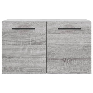 Ντουλάπι Τοίχου Γκρι Sonoma 60x36,5x35 εκ. Επεξεργασμένο Ξύλο - Pakobazaar