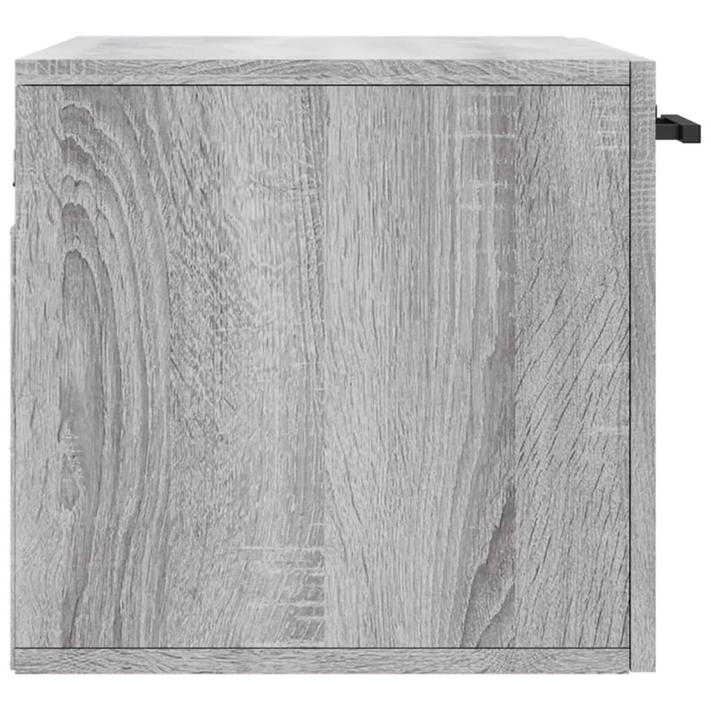 Ντουλάπι Τοίχου Γκρι Sonoma 60x36,5x35 εκ. Επεξεργασμένο Ξύλο - Pakobazaar