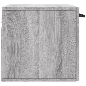 Ντουλάπι Τοίχου Γκρι Sonoma 60x36,5x35 εκ. Επεξεργασμένο Ξύλο - Pakobazaar