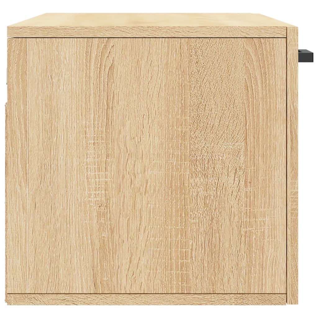 Ντουλάπι Τοίχου Sonoma Δρυς 80x36,5x35 εκ. Επεξεργασμένο Ξύλο - Pakobazaar