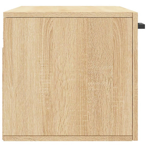 Ντουλάπι Τοίχου Sonoma Δρυς 80x36,5x35 εκ. Επεξεργασμένο Ξύλο - Pakobazaar