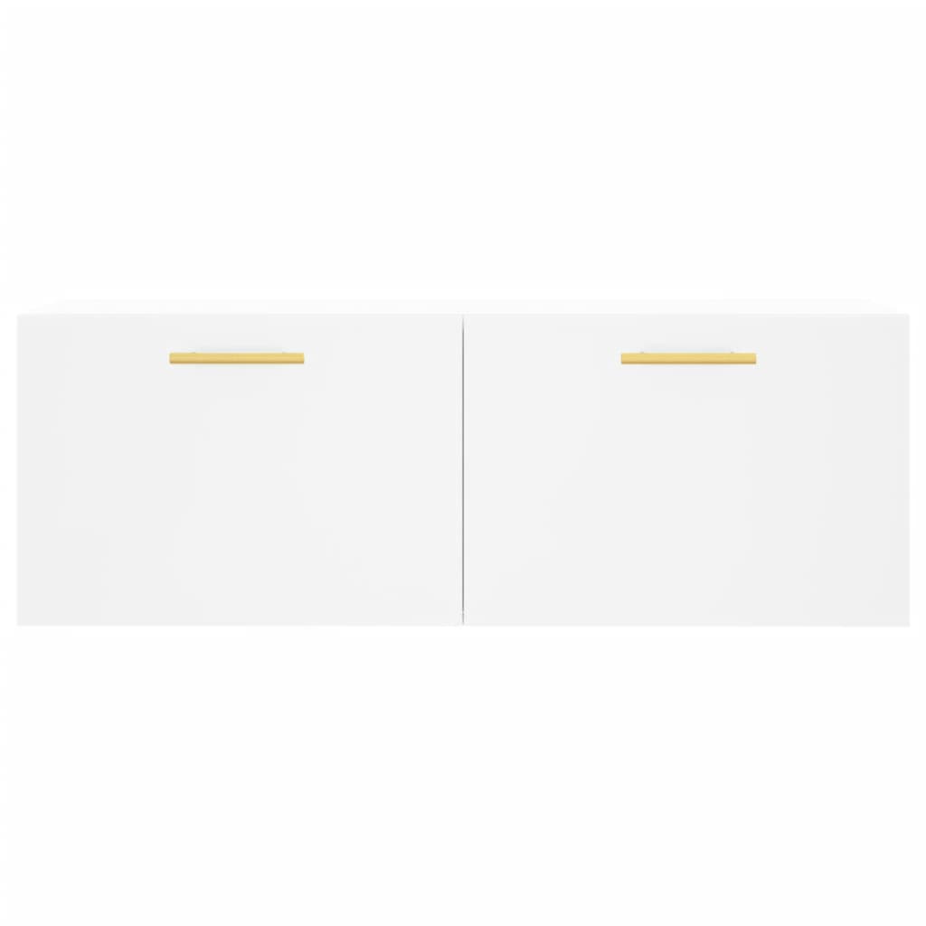 Ντουλάπι Τοίχου Λευκό 100x36,5x35 εκ. από Επεξεργασμένο Ξύλο - Pakobazaar