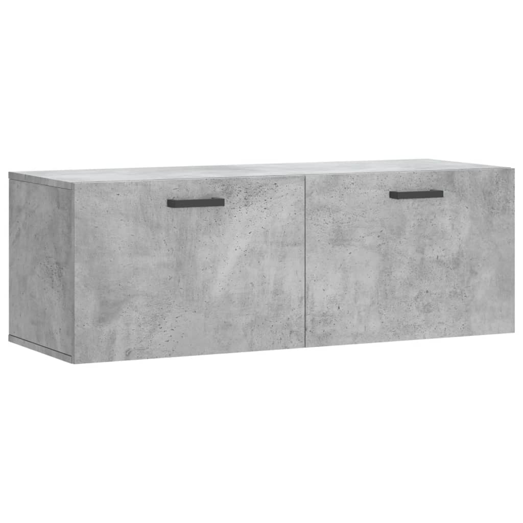 Ντουλάπι Τοίχου Γκρι Σκυρ. 100x36,5x35 εκ. Επεξεργασμένο Ξύλο