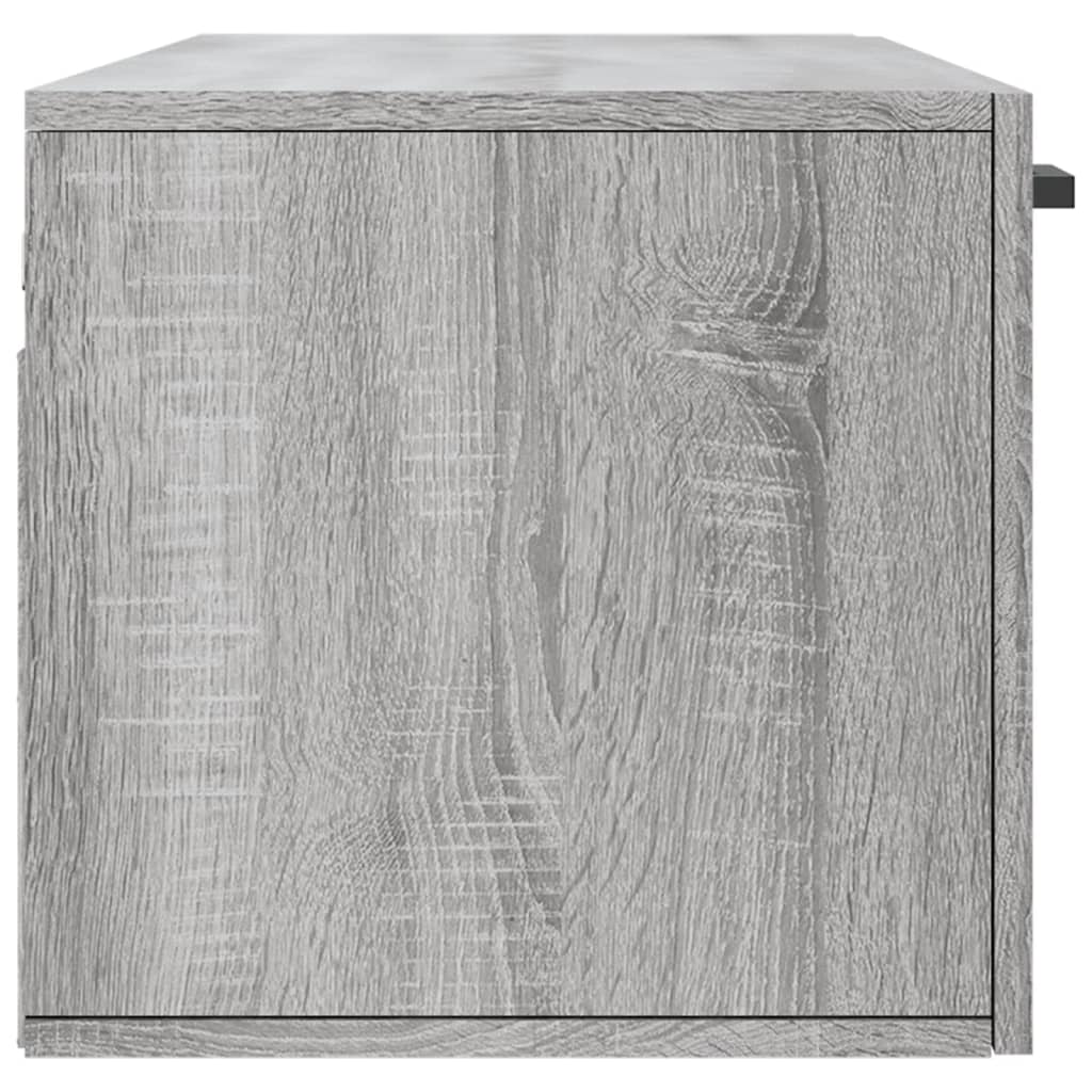 Ντουλάπι Τοίχου Γκρι Sonoma 100x36,5x35 εκ. Επεξεργασμένο Ξύλο