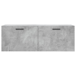 Ντουλάπι Τοίχου Γκρι Σκυρ. 100x36,5x35 εκ. Επεξεργασμένο Ξύλο