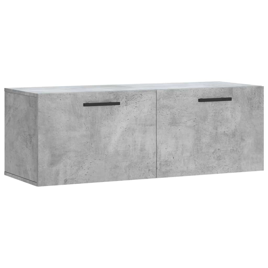 Ντουλάπι Τοίχου Γκρι Σκυρ. 100x36,5x35 εκ. Επεξεργασμένο Ξύλο - Pakobazaar